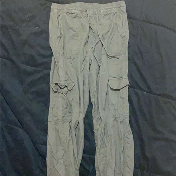 Garage Army Green Joggers - Picture 1 of 2